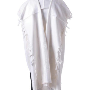 White-striped Traditional Tallit