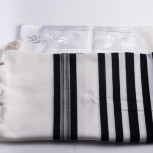 Black-striped Traditional Tallit