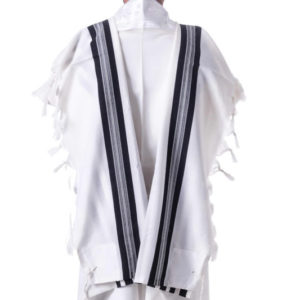 Black-striped Traditional Tallit